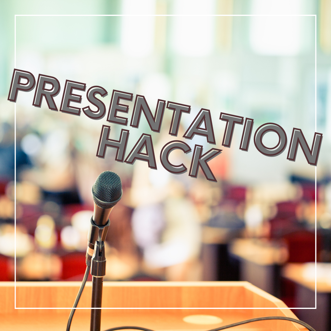 The Art of Mastering Presentations: Adopting an Authentic Approach